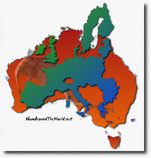 L'Union Européenne à l'intérieur de l'Australie ! | The European Union inside Australia!