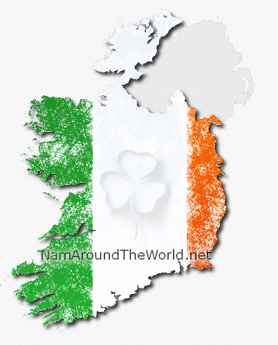 Carte de la République d'Irlande | Ireland map