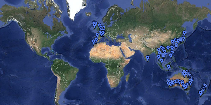 Ma carte de voyage | My travel map