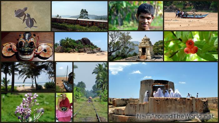 Photo montage Sri lanka
