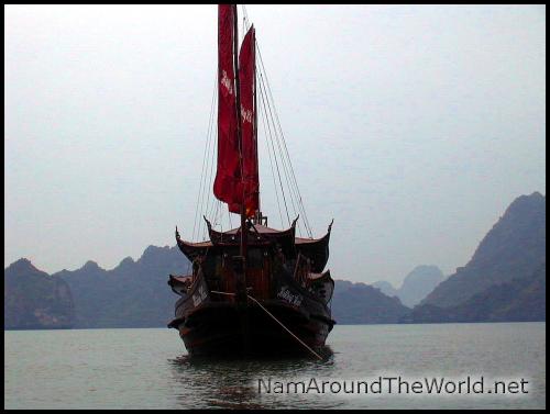 Jonque de face | Junk front