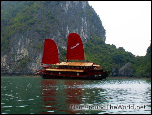 Les vraies voiles traditionnelles sont marron clair | The real traditional sails are light brown