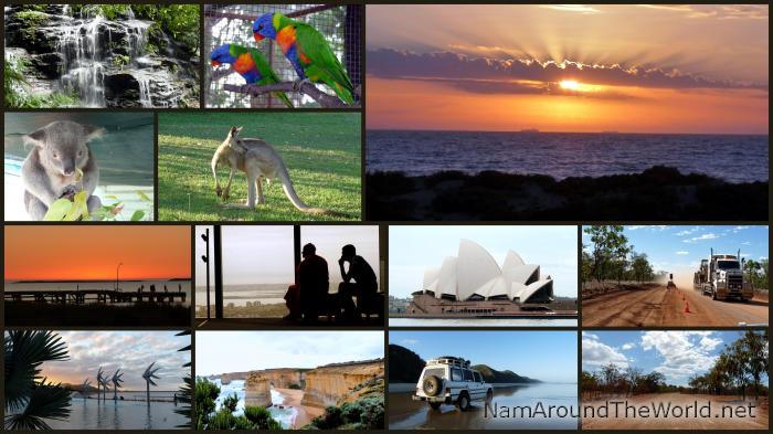 Photo montage Australie
