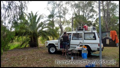 Aire de repos gratuite, entre Fraser island et Brisbane | Free rest area, between Fraser Island and Brisbane