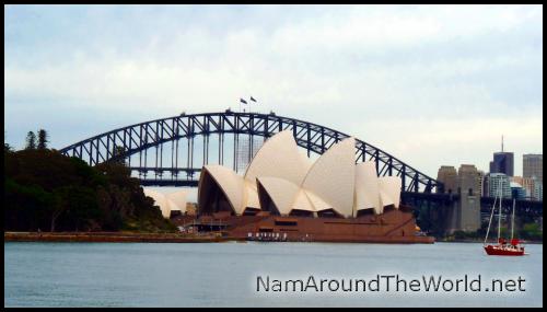 Opéra de Sydney et l'harbour bridge